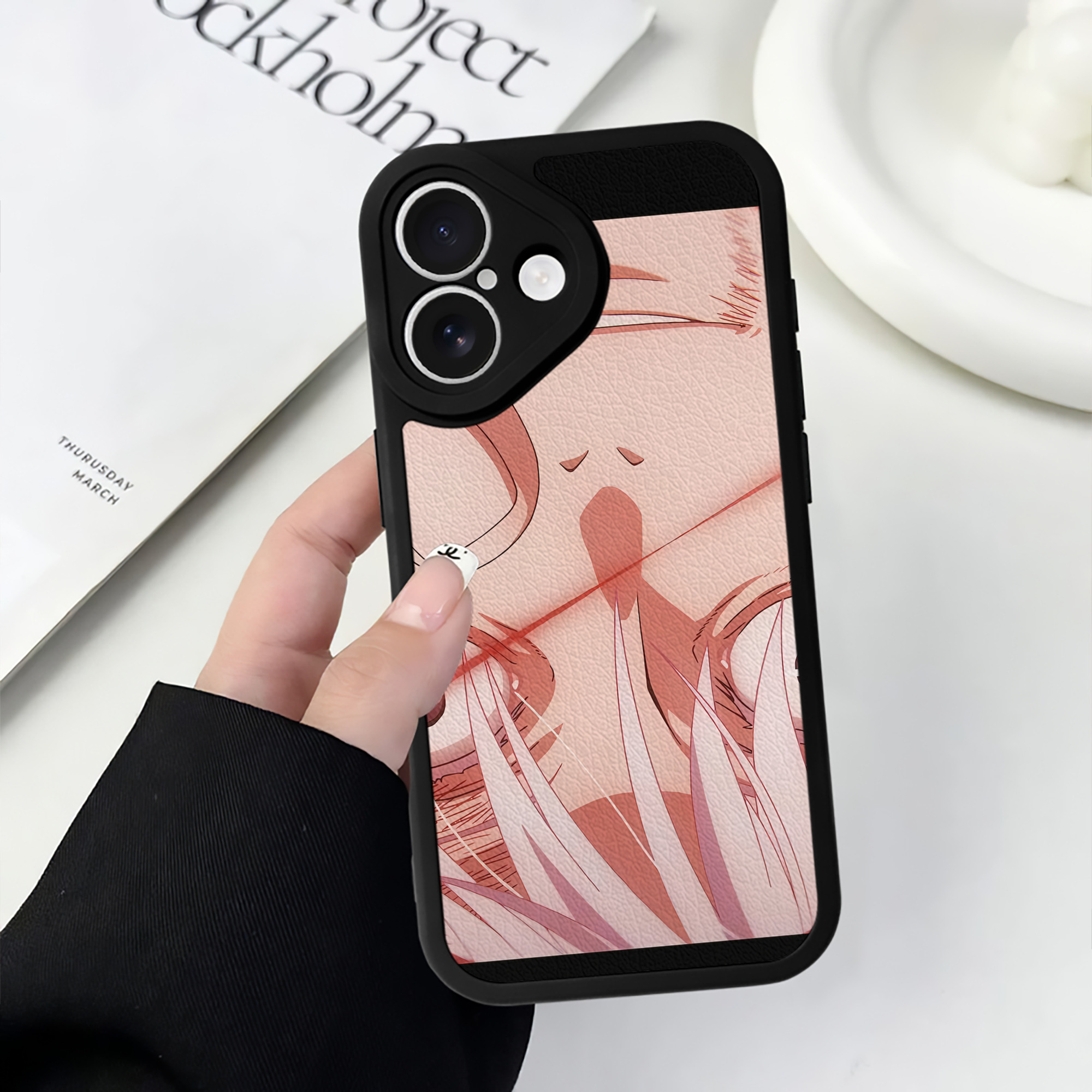 （画像用） SPY×FAMILY间谍家家酒 【iPhone 16シリーズ対応】シリコンスマホケース（レザー調） 材質：シリコン